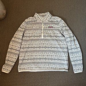 Vineyard Vines Fair Isle Polar Fleece Shep Shirt